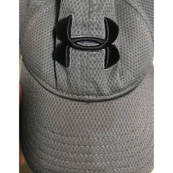 Under Armour Mens Gray Mesh Baseball Cap MD/LG - Picture 5 of 11